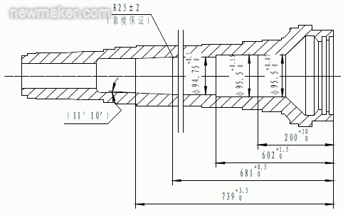 空心长轴深孔加工工艺解析